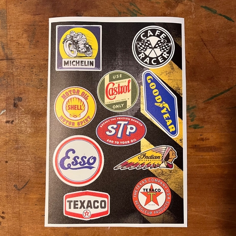 Set 10 calcos UV N2 super resistentes