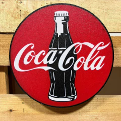 Cartel luminoso Coca 3D en internet