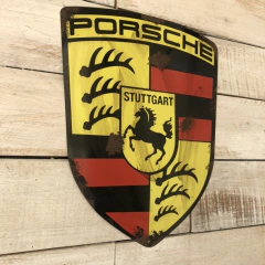 Cartel de Chapa Porsche - comprar online
