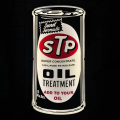 Cartel luminoso lata STP - Antique Carteles