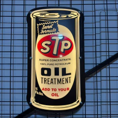 Cartel luminoso lata STP - tienda online