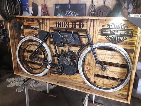 Reproduccion Moto Harley 1903 Especial