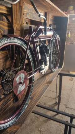 Reproduccion Moto Indian Race Bicilindrica - comprar online