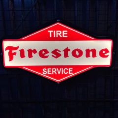 Cartel luminoso Dunlop Firestone - comprar online