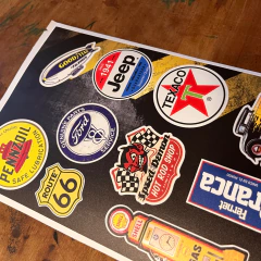 Set 10 calcos UV N3 super resistentes - comprar online