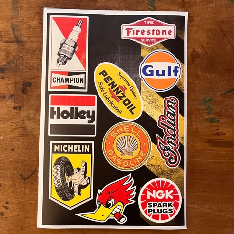 Set 10 calcos UV N5 super resistentes