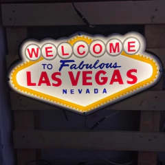 Cartel luminoso Las vegas - comprar online