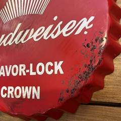 Chapita Budweiser rojo - comprar online