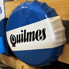 Chapita Quilmes tipo esmaltada - comprar online