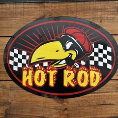Cartel de chapa Cuervo Hot Rod