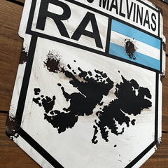 Cartel de chapa Islas Malvinas - comprar online