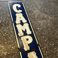 Cartel de chapa campari vert - comprar online
