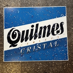 Cartel Litografiado Quilmes 80x70 horizontal