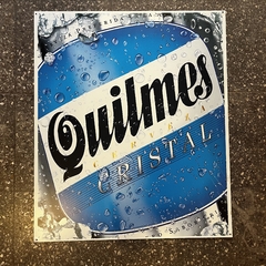 Cartel Litografiado Quilmes 80x70 vertical