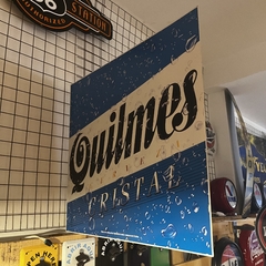 Cartel Litografiado Quilmes 80x70 saliente doble cara - comprar online