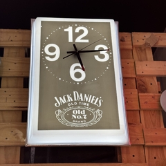Reloj Retro-Iluminado Jack Daniels - Antique Carteles