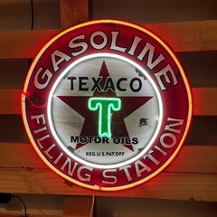 Cartel Neon led Texaco
