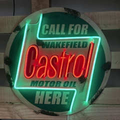 Cartel Neon led Castrol