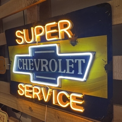 Cartel Neon led Chevrolet Super - comprar online