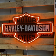 Cartel Neon led Harley logo
