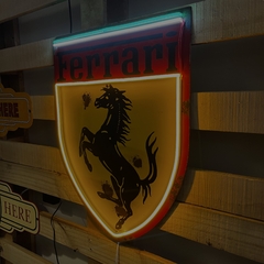 Cartel Neon led Ferrari - comprar online
