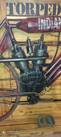 Reproduccion Moto Indian Torpedo bicilindrica en internet
