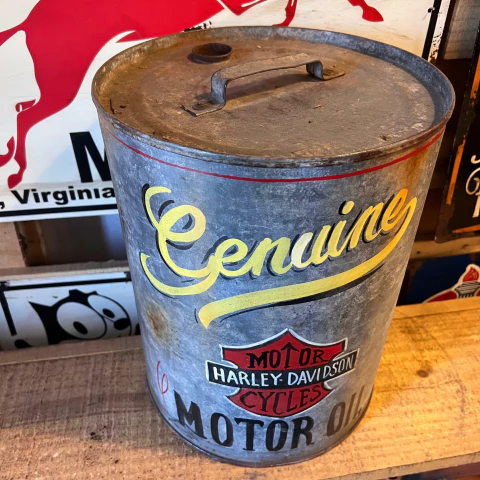 Tanque redondo Harley Motor Oil - comprar online
