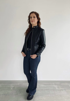 CAMPERA PICA NEGRA - comprar online