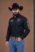 Camisa Masculina Preta Tradicional Pro Rodeio - Puro Sangue - Puro Sangue