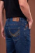 Calça Jeans Masculina Pro Rodeio Premium com Bordado Filigrana 100% algodão Johnny Cash - Puro Sangue - comprar online