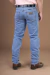 Kit 2 Calças Masculinas Jeans com elastano pesponto triplo - Puro Sangue na internet