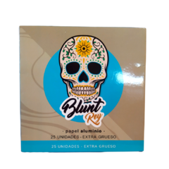 Aluminio - Agujereado extra grueso x 25 unidades