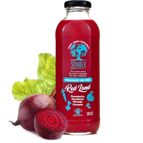 Jugo RED LAND x 500ml