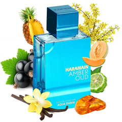 Al Haramain Perfumes, Amber Oud Aqua Dubai extrait de parfum - comprar online