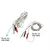 Cable p/ Electroestimulador CEC Sveltia o similar + Electrodos 10cm generico - comprar online