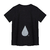 Remera mucha turbulencia negro - comprar online