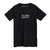Remera oversize clima choto negro