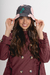 Piluso flor rosa y negro - comprar online