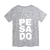 Remera pesado gris