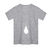 Remera oversize clima choto gris - comprar online