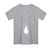 Remera oversize pesado gris - comprar online