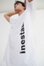 Remera oversize inestable blanco - tienda online