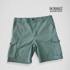 Bermuda cargo gabardina elastizada Bobbio - comprar online