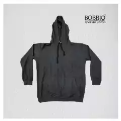 Buzo canguro rústico con lycra Bobbio - Bobbio Talles Especiales