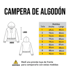 Campera de verano rústica con lycra ESCUDO BOBBIO - Bobbio Talles Especiales