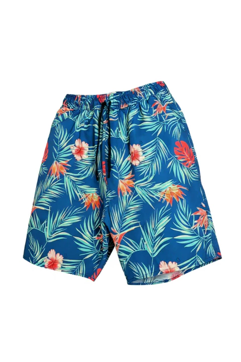 Short de baño flor coral BOBBIO - comprar online