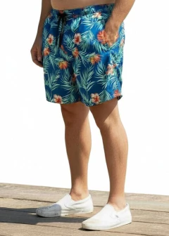 Short de baño flor coral BOBBIO en internet