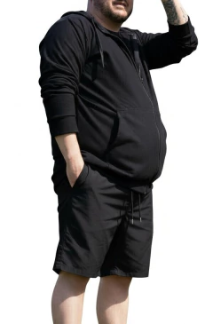 Bermuda Jogger de Jean Elstizada Negra en internet