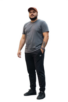 Jogging dry fit Bobbio - Bobbio Talles Especiales