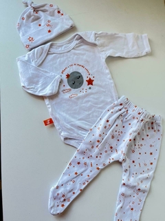 Ajuar blanco "mami mundo" gubee rn (276)